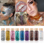 Sparkling Glitter Gel for Face, Body, and Hair