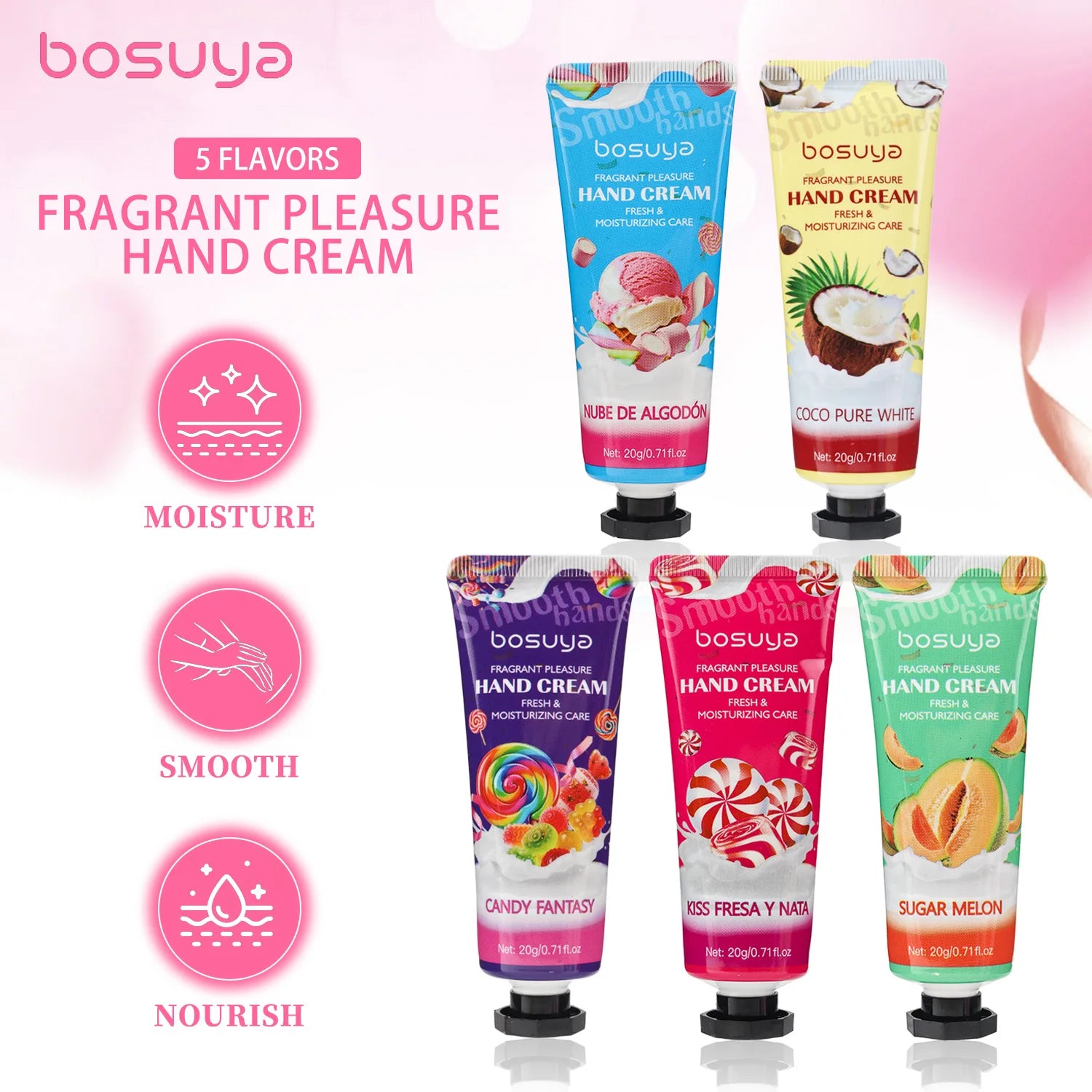 Moisturizing Hand Cream Set for Soft Hands - 10
