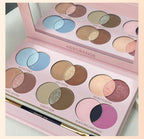 18-Color Vibrant Shimmer Eyeshadow Palette