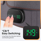Heated Vibrating Waist Massage Belt for Back Pain Relief