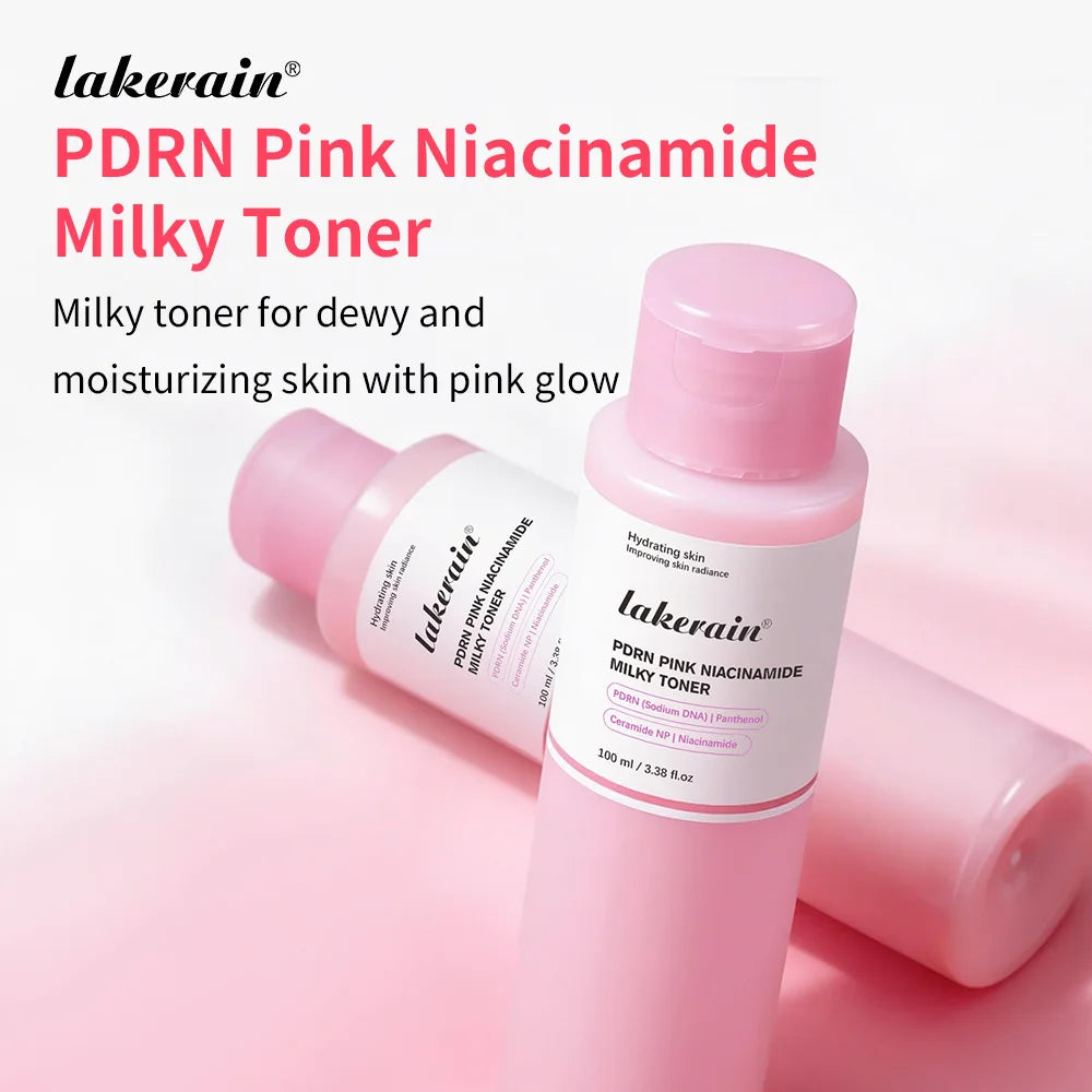 PDRN Niacinamide Milky Facial Toner for Glowing Hydrated Skin
