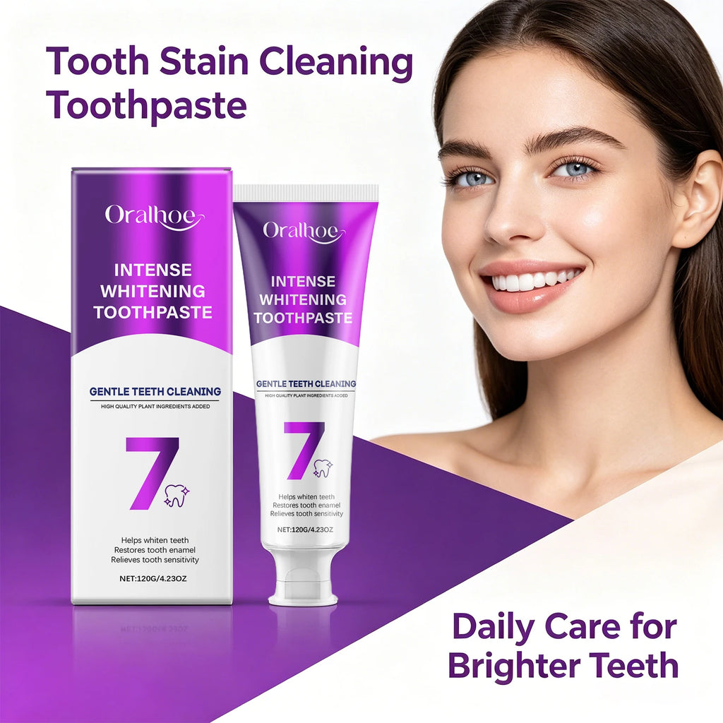 Intense Teeth Whitening and Stain Removal Toothpaste