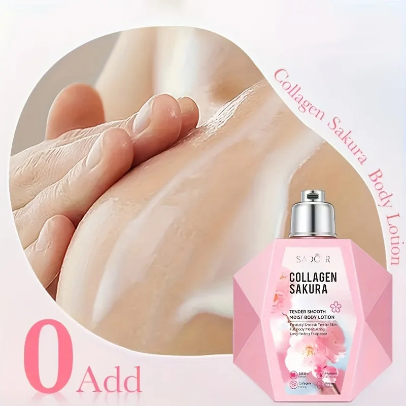 Collagen Sakura Moisturizing Body Lotion for Smooth Skin