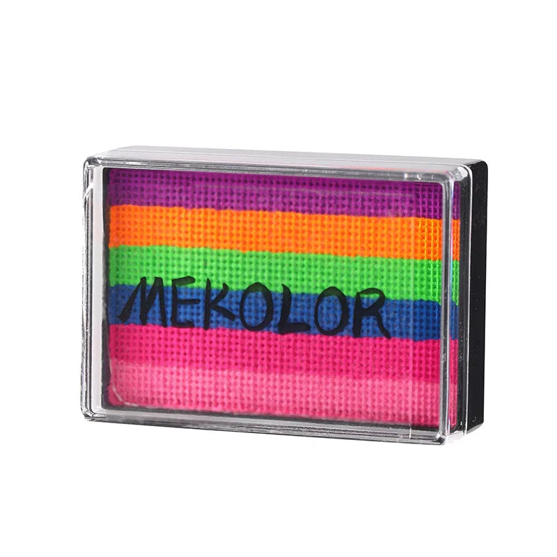 6-Color UV Glow Neon Face and Body Paint Palette