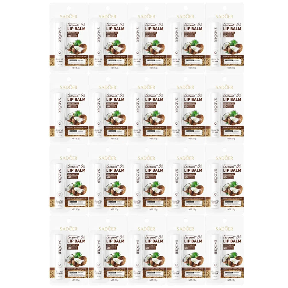 Coconut Moisturizing Lip Balm for Daily Dry Lip Relief - 18