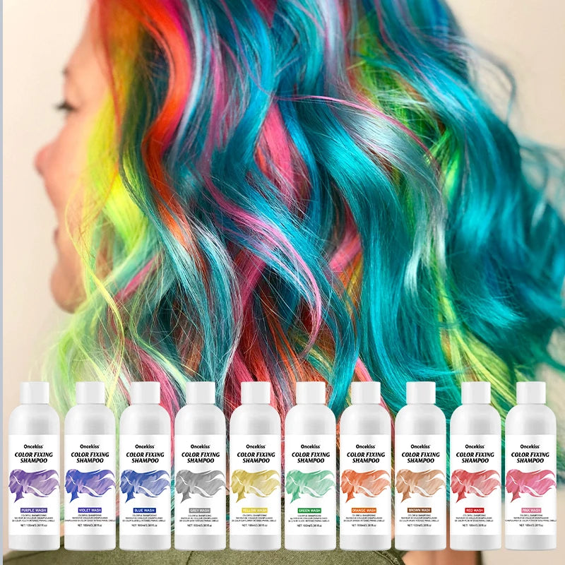 Color Depositing Semi-Permanent Hair Dye Shampoo