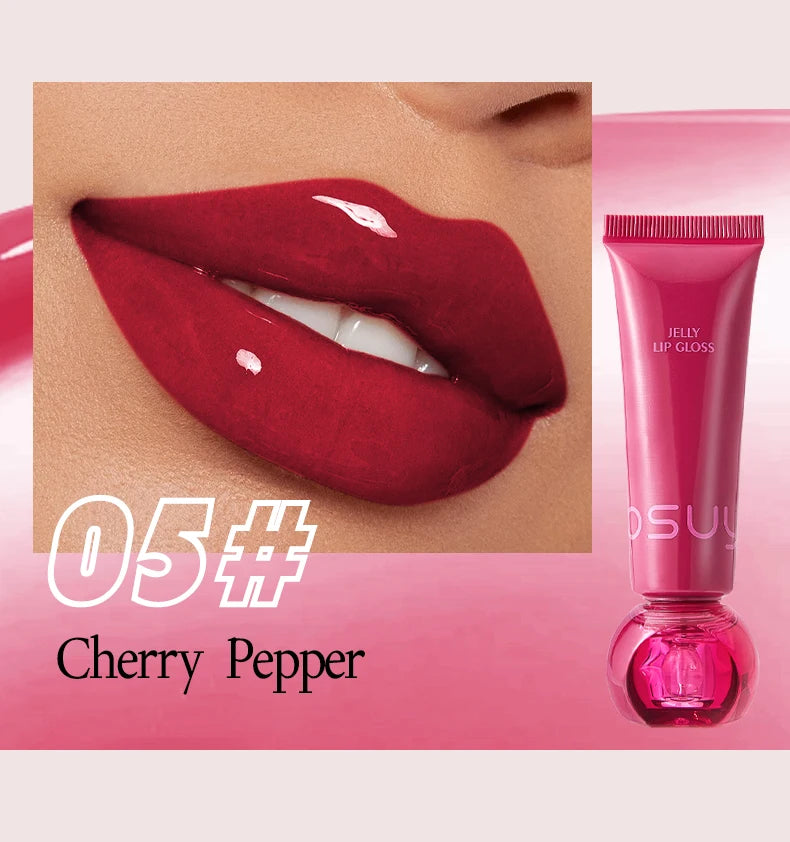 Long-Lasting Moisturizing Jelly Lip Gloss