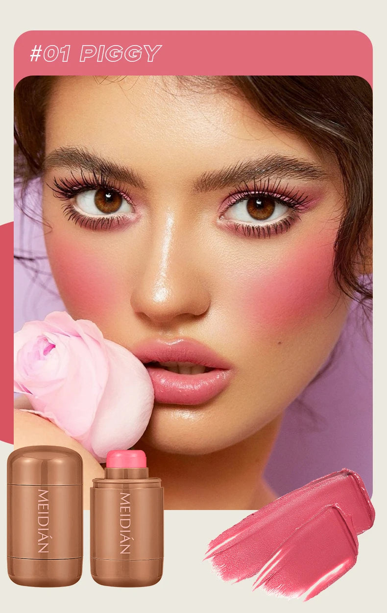 3-in-1 Hydrating Makeup Stick for Lips and Cheeks - 14