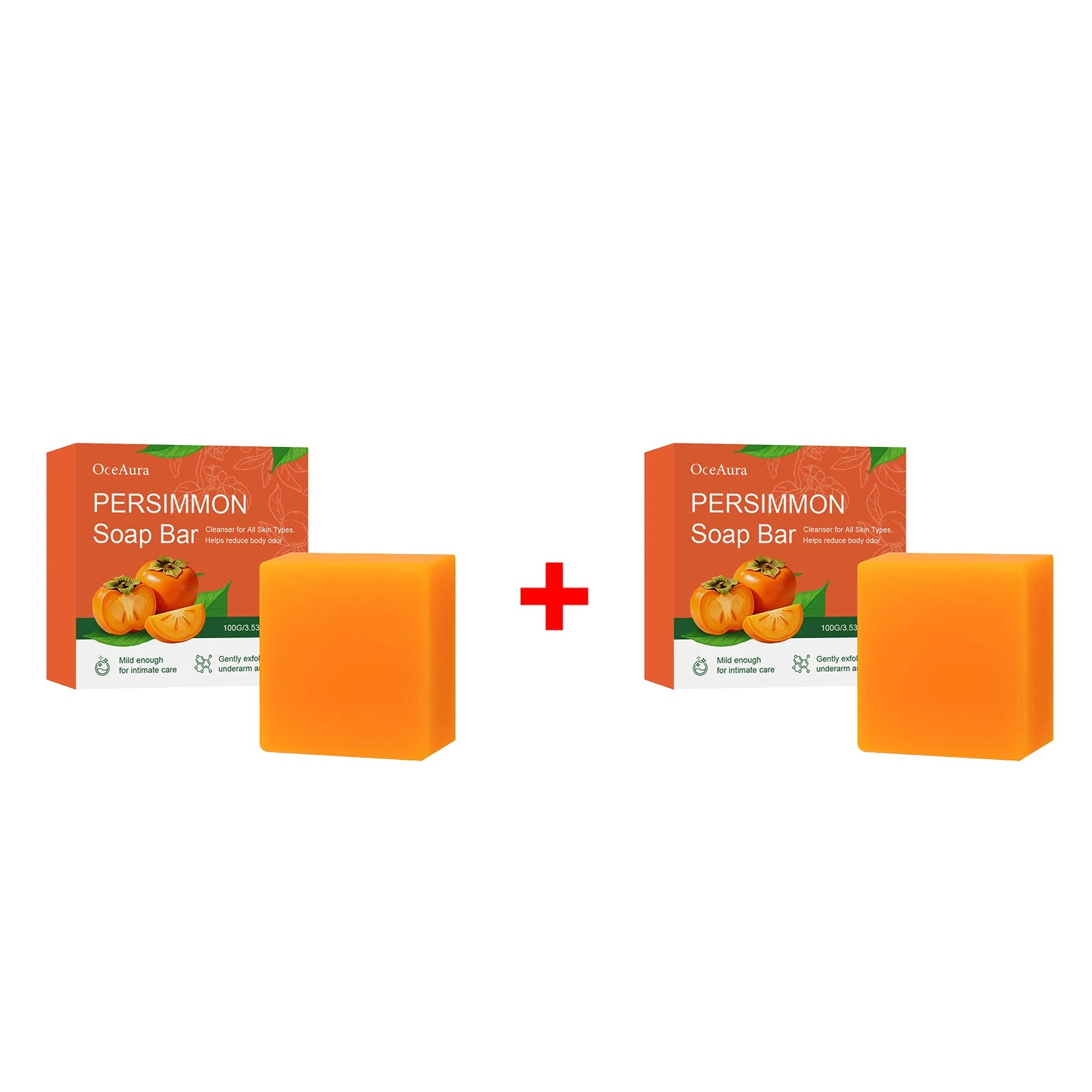 Persimmon Odor-Reducing Exfoliating Soap Bar - 16