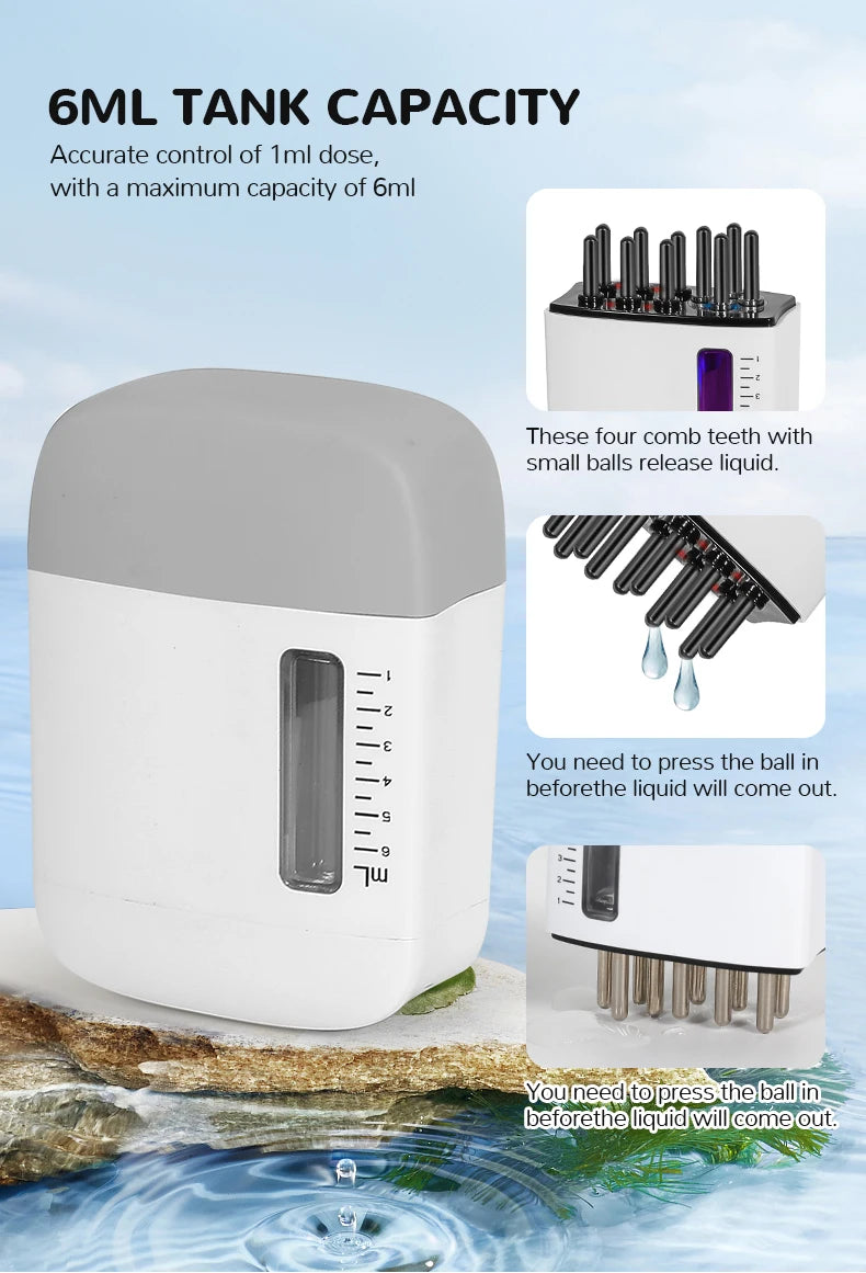 Electric Scalp Massager and Hair Oil Applicator