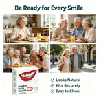 Comfortable Silicone Denture Set for Daily Use