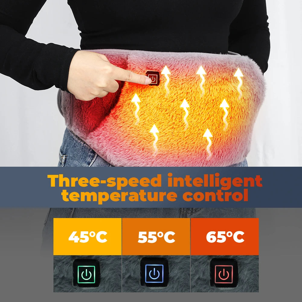 Electric Heating Waist Belt and Hand Warmer for Pain Relief - 4