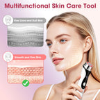 4-in-1 LED Facial Skin Lifting and Cleansing Massager