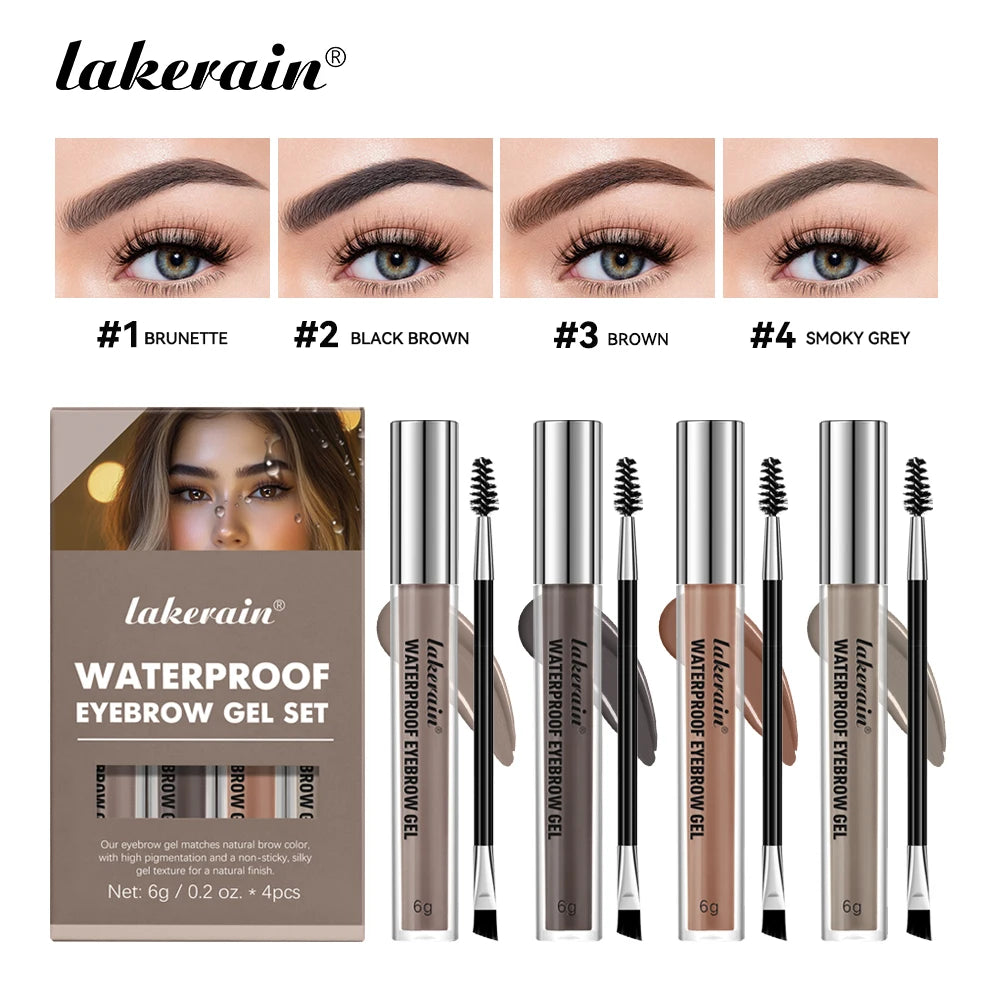 Waterproof Long-Lasting Eyebrow Tint Gel - 17