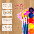 Reusable Face Painting Stencils for Parties and DIY Makeup