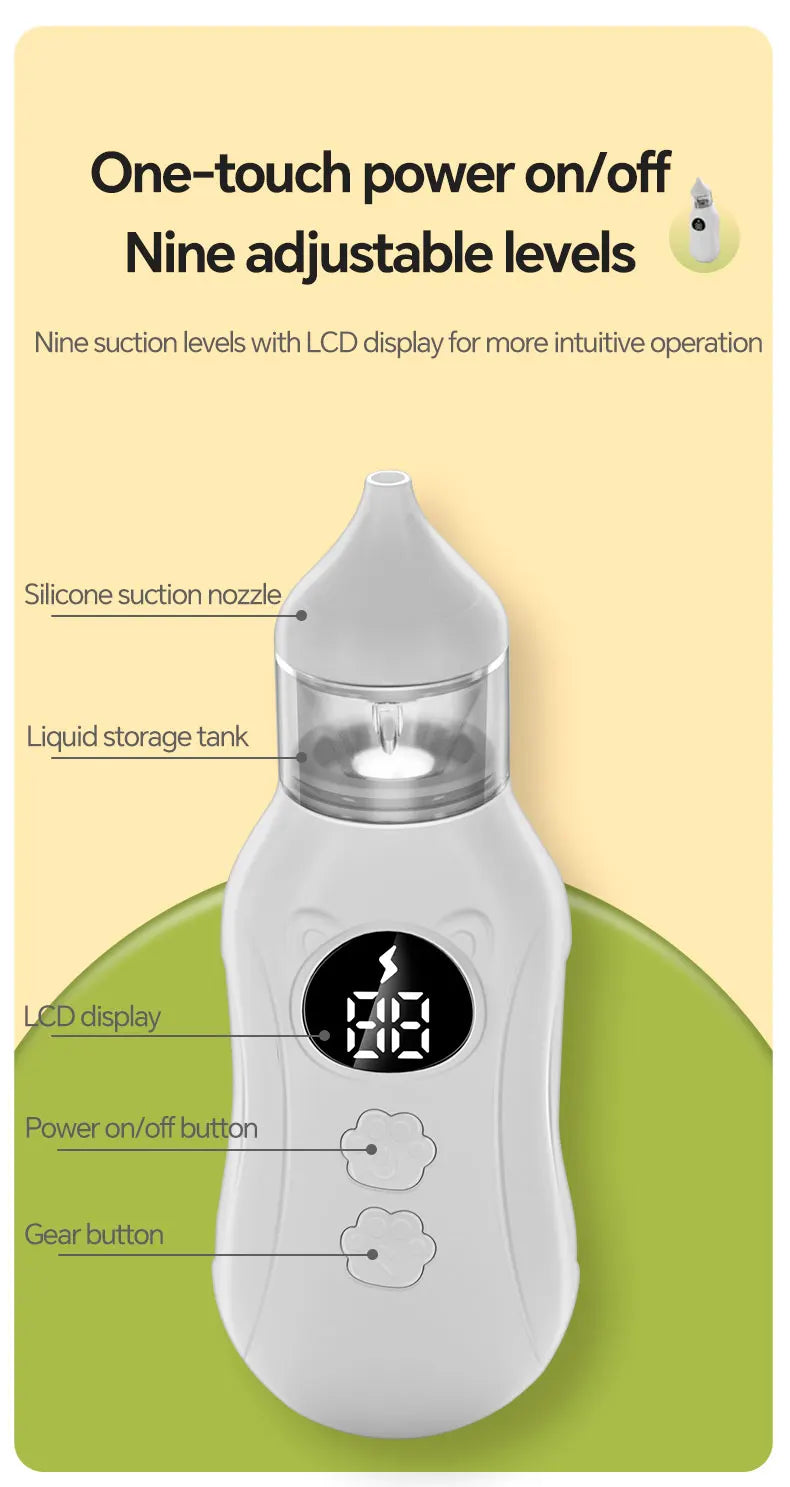 Electric Nasal Aspirator for Babies and Toddlers