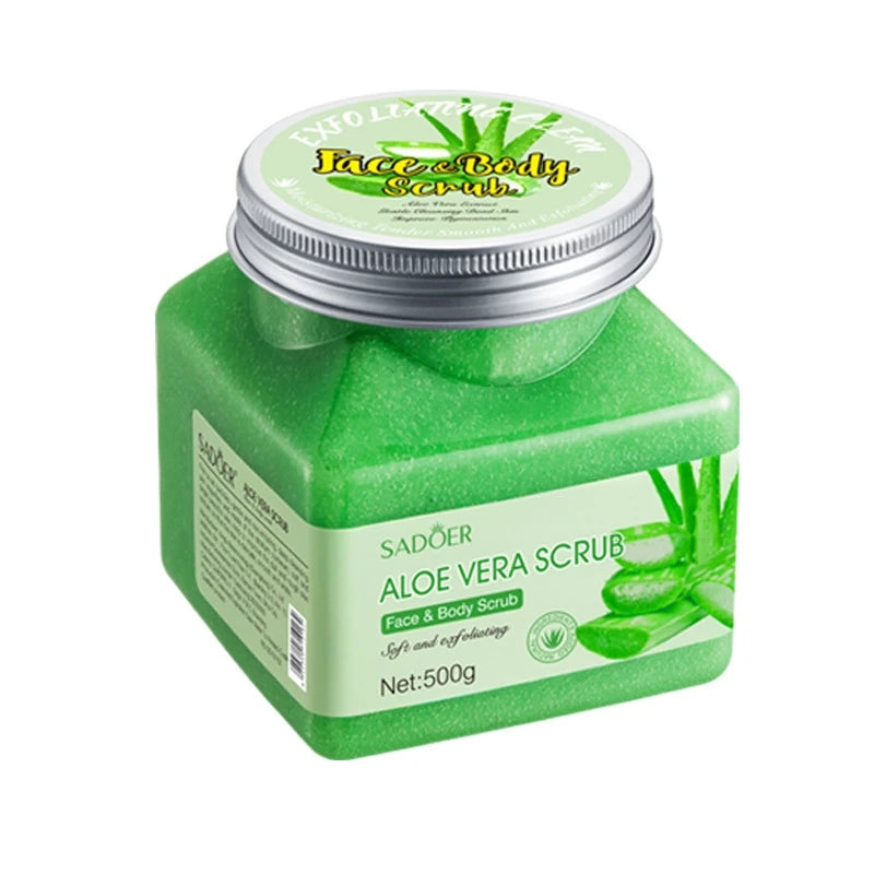 Aloe Vera Exfoliating Face and Body Scrub