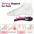 Orthopedic Arch Support Insoles for Flat Feet Correction