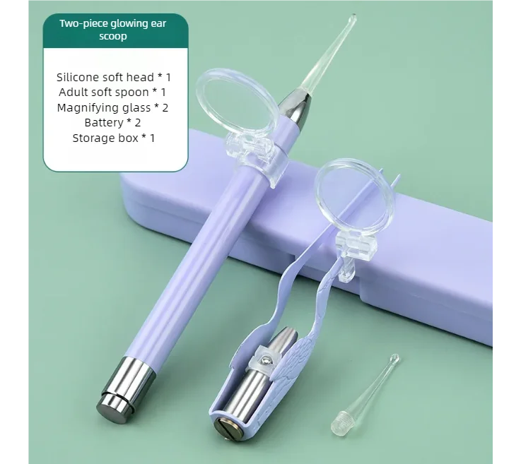 Illuminated Ear Wax Removal Tool Kit