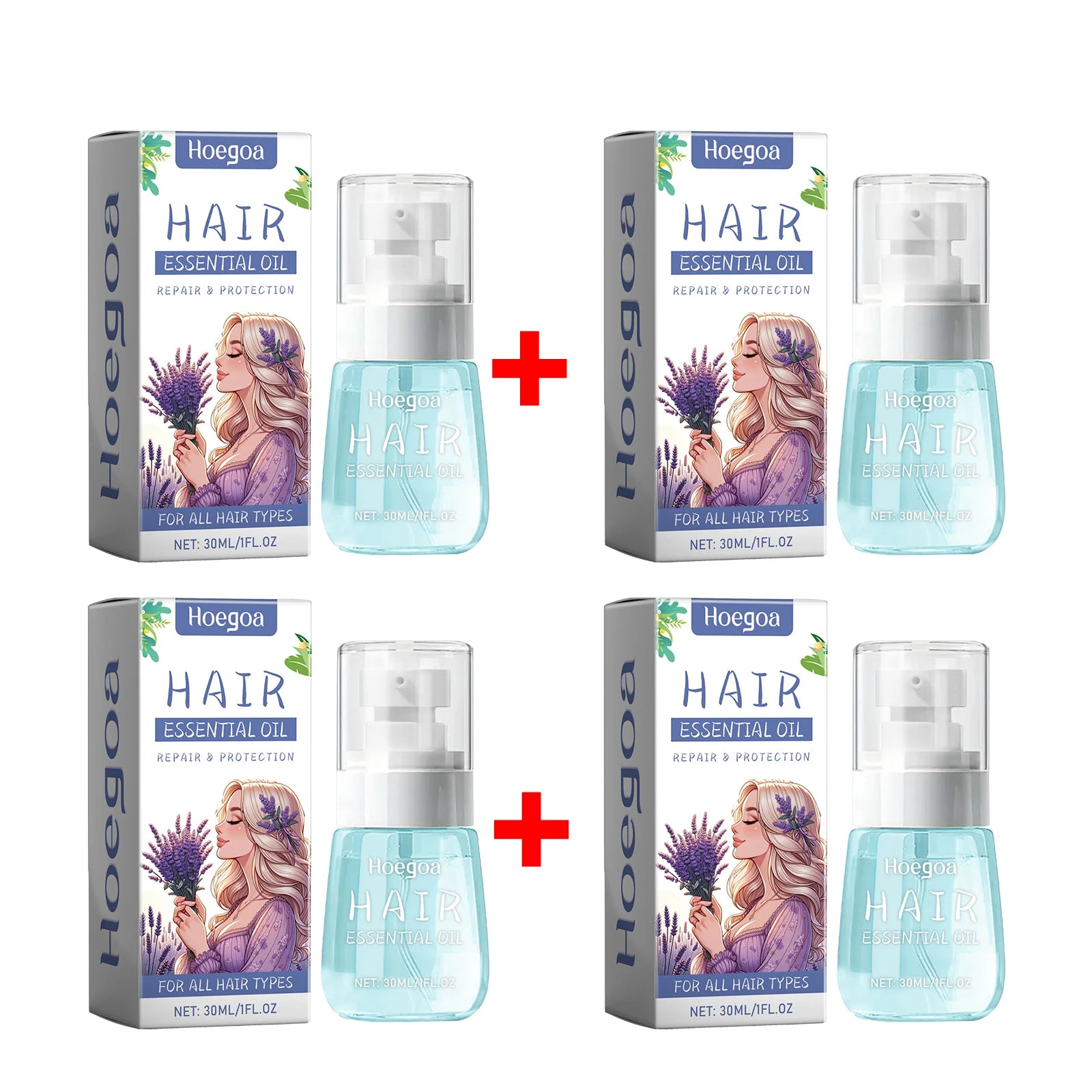 Lavender Hair Repair and Frizz Control Oil - 13