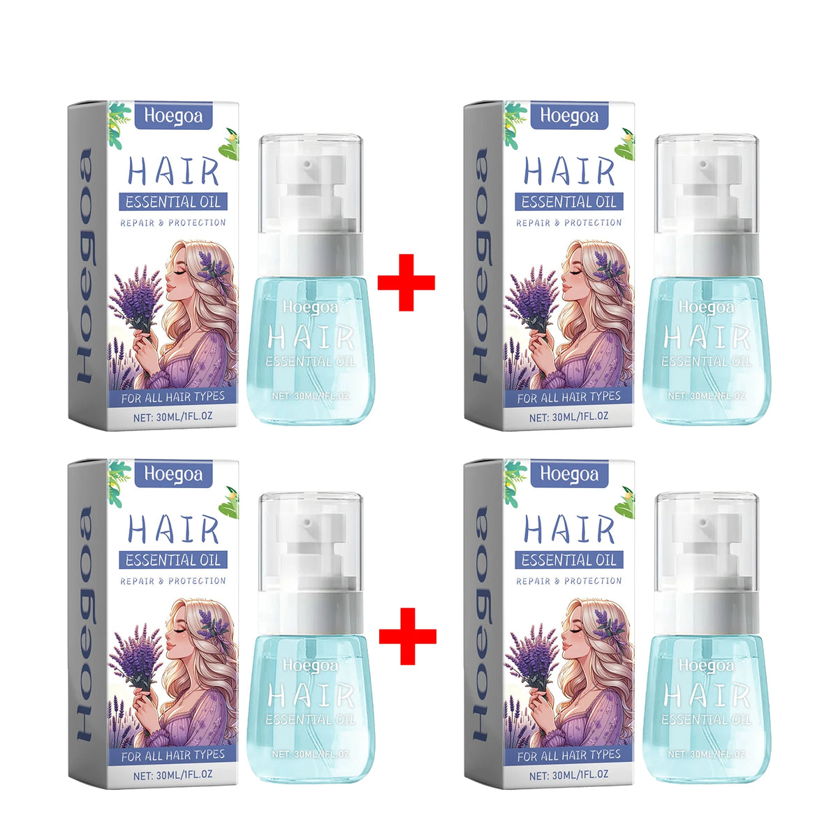 Lavender Hair Repair and Frizz Control Oil