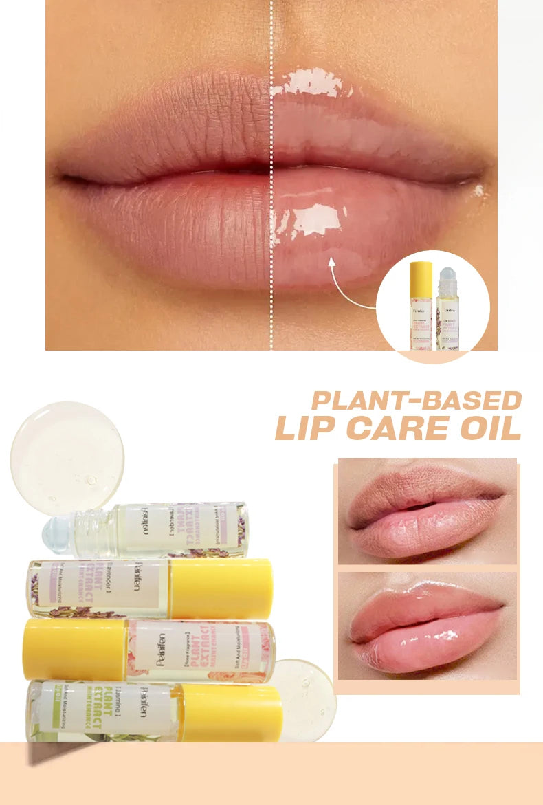 Hydrating Plant Essence Moisturizing Lip Oil Set