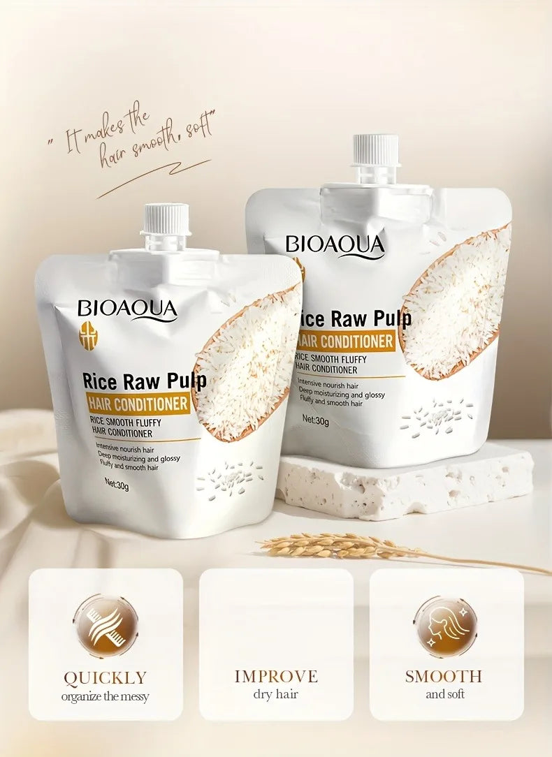 Smoothing Rice Extract Hair Mask Treatment - 10