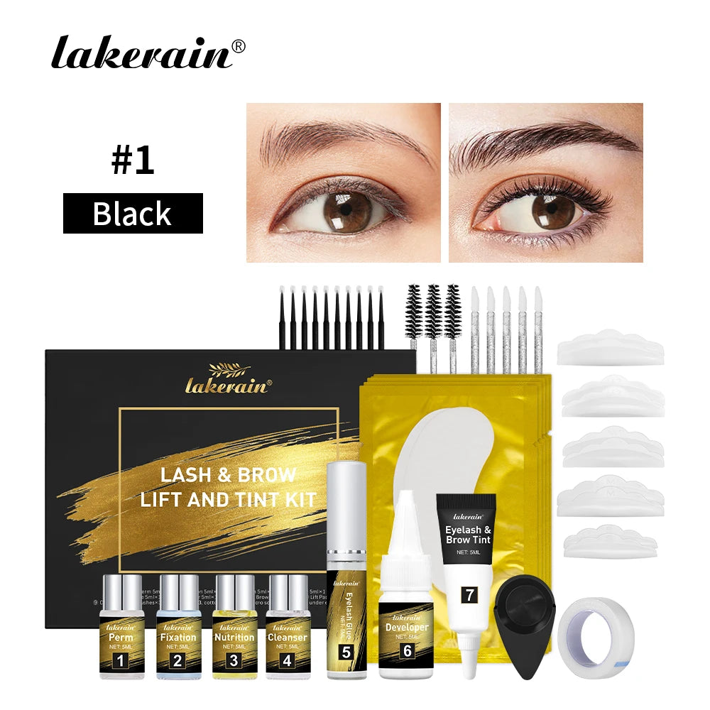 Professional Brow Lamination and Tinting Kit for Perfect Brows