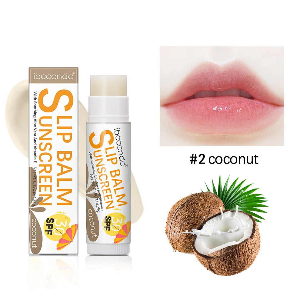SPF 30 Sunscreen Moisturizing Lip Balm for Daily Protection