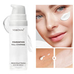 Full Coverage Matte White Liquid Foundation for Cosplay and SFX