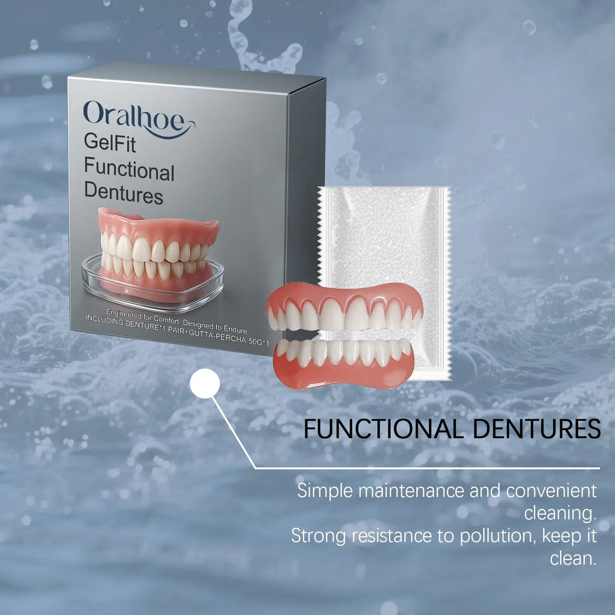 Temporary Cosmetic Smile Veneers for Gaps and Missing Teeth