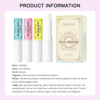 Portable Solid Perfume Stick Set for Long-Lasting Fragrance