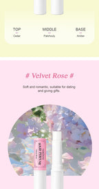 Portable Floral Solid Perfume Stick for Long-Lasting Fragrance