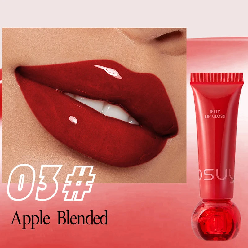 Long-Lasting Moisturizing Jelly Lip Gloss - 32