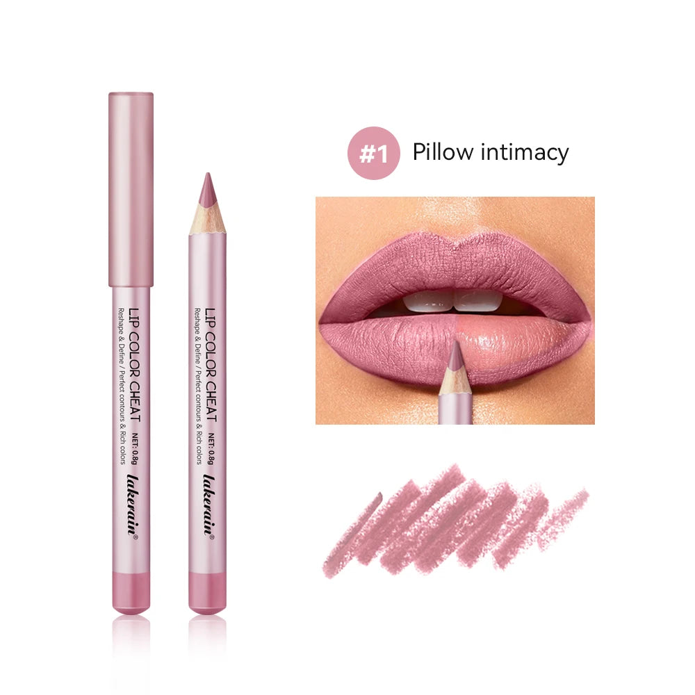 Waterproof Matte Lip Liner Pencil Set