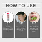 Anti-Stain Whitening Mouthwash for Fresh Breath