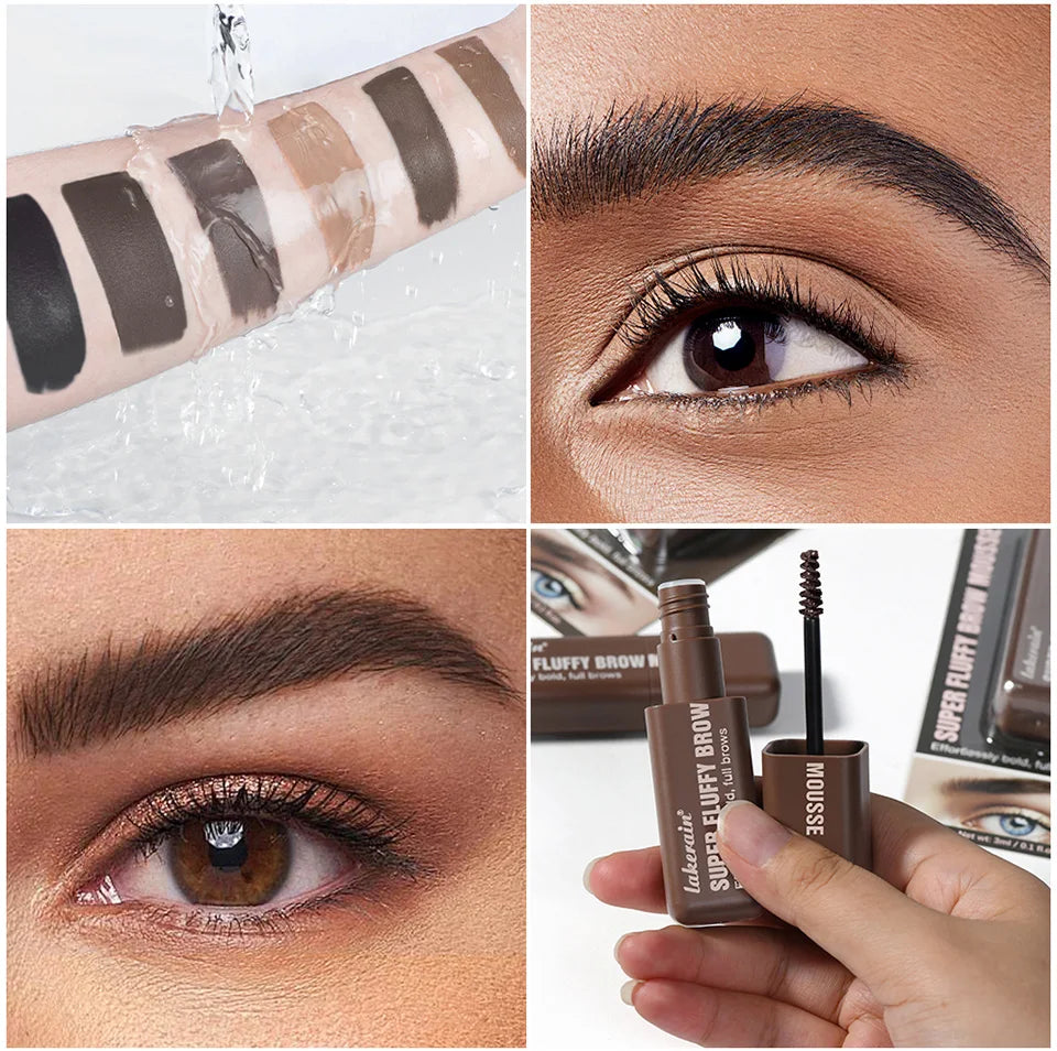 Volumizing Waterproof Eyebrow Mousse for Fluffy Brows - 16