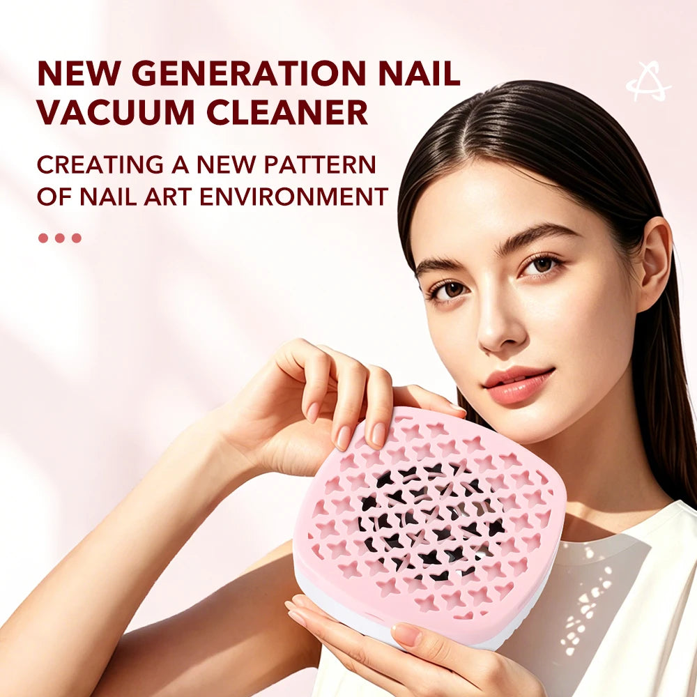 USB Nail Dust Collector for Home Manicure