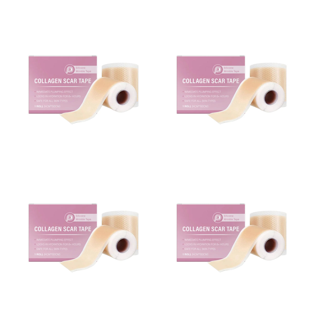 Silicone Collagen Scar and Wrinkle Smoothing Tape