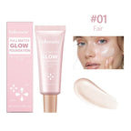 Hydrating Liquid Glow Foundation and Highlighter