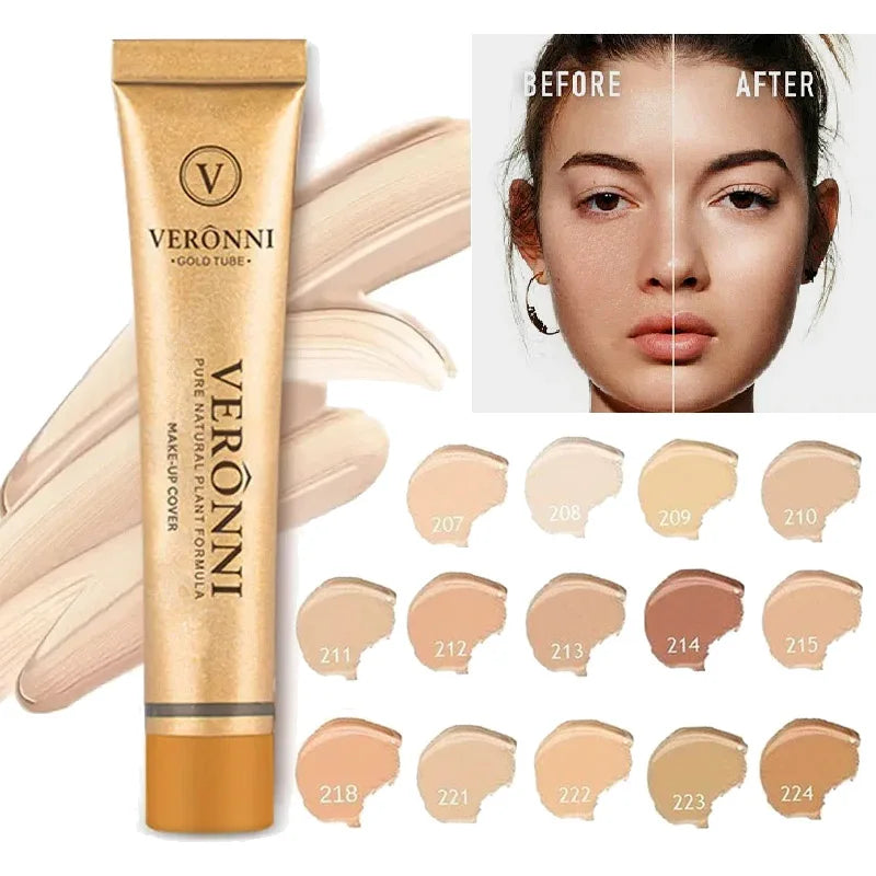 Full Coverage Matte Liquid Concealer for All Skin Types