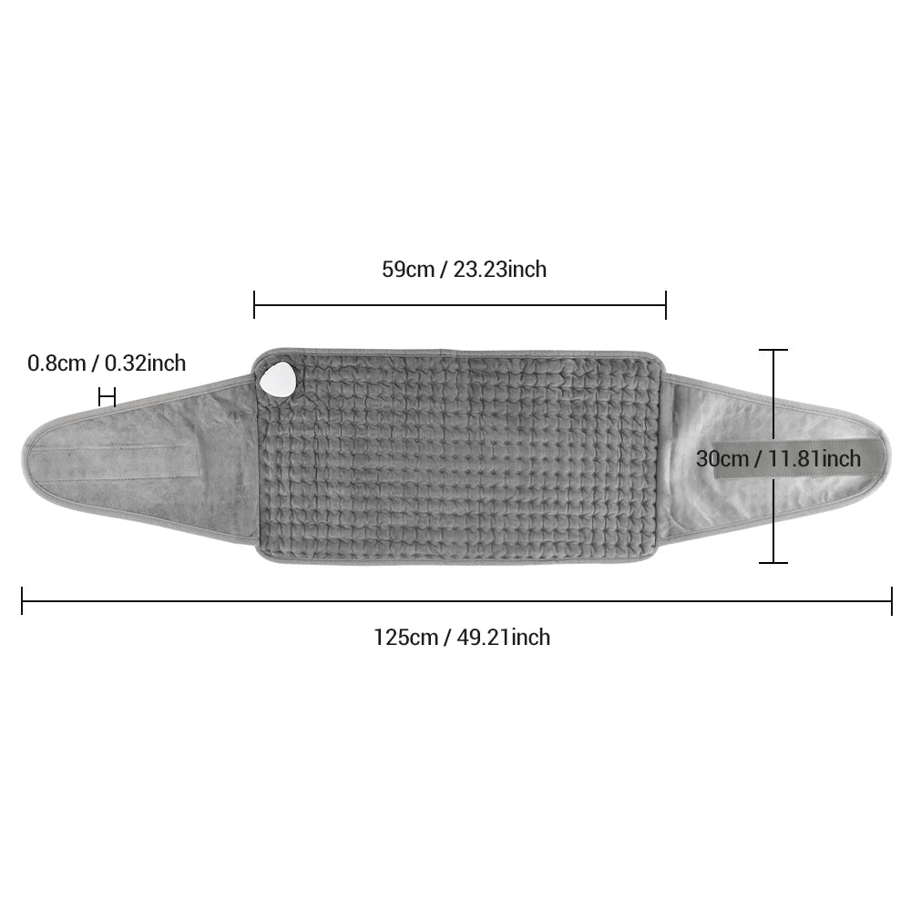 Electric Heated Waist Support Belt for Pain Relief