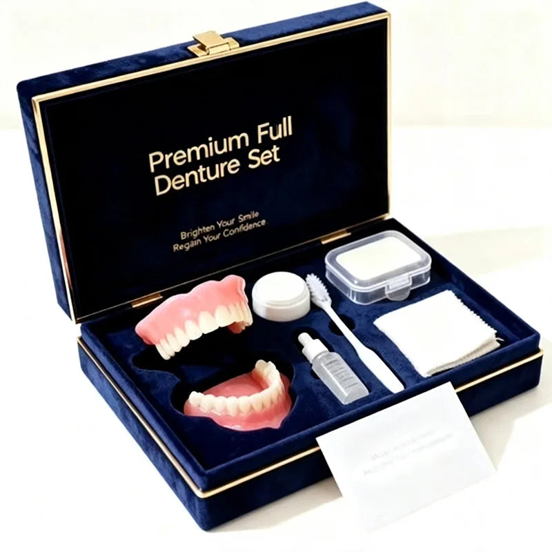 Instant Realistic Cosmetic Denture Set