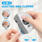 Automatic Electric Nail Trimmer with LED Light