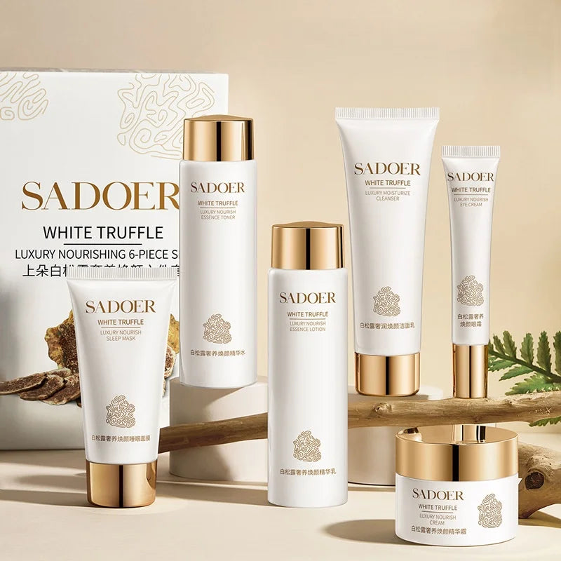 White Truffle Luxury 6-Piece Facial Skincare Set