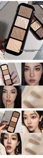4-Color Sculpting Contour and Highlighter Palette