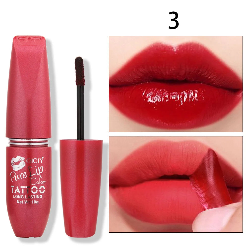 Peel-Off Long-Lasting Tattoo Lip Stain - 10