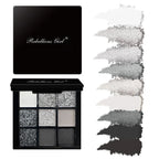 9-Color Smoky Matte and Shimmer Eyeshadow Palette