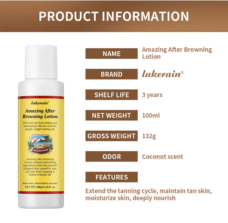 Sunless Tanning Body Booster Lotion