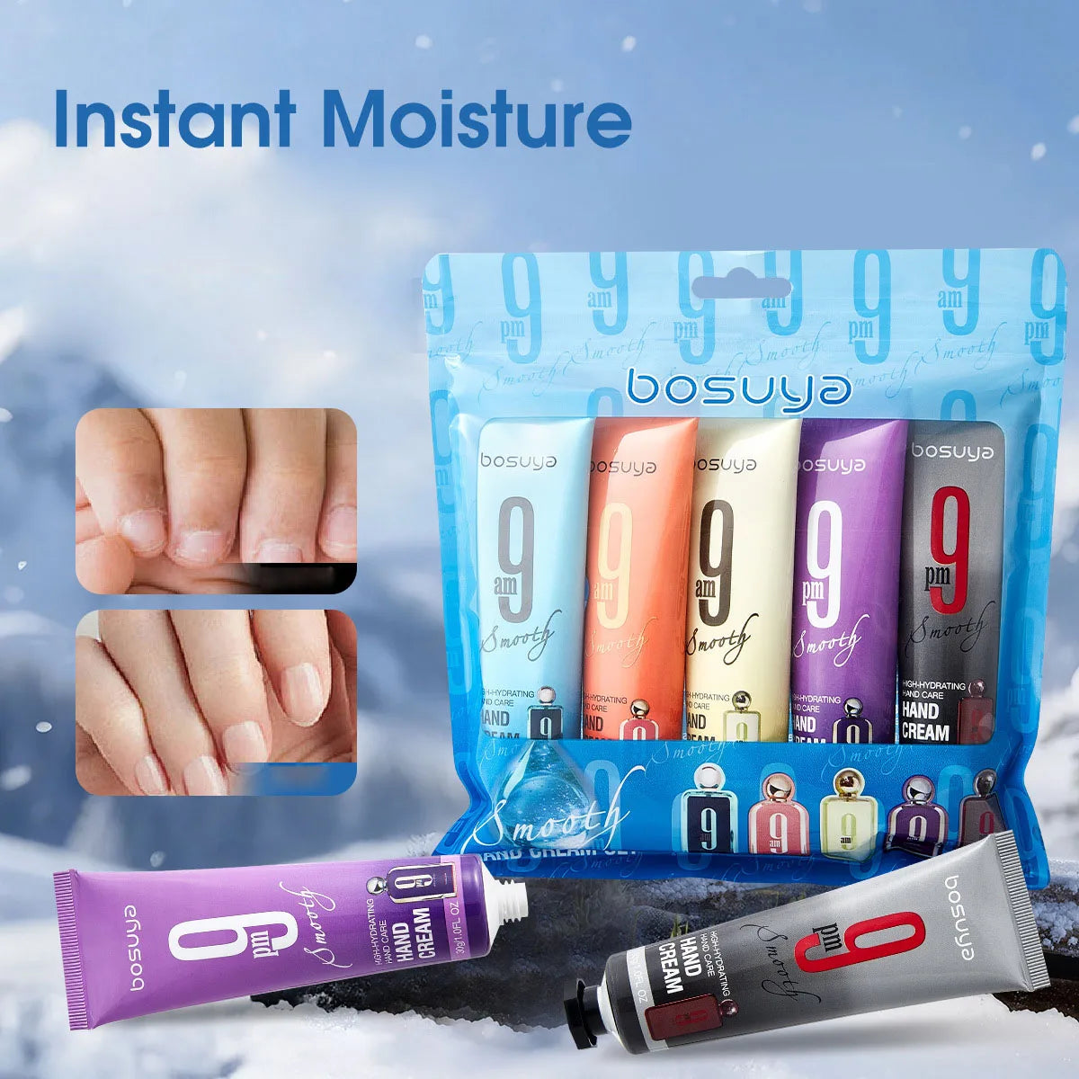 Hydrating Fragrance Hand Cream Set for Soft Skin